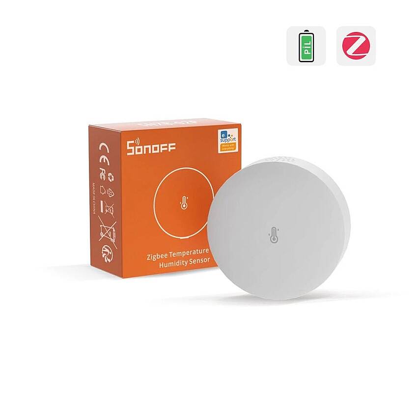 SNZB-02P ZigBee Sıcaklık ve Nem Sensörü - 1