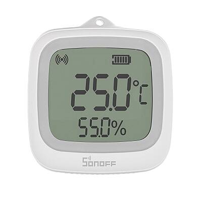SNZB-02WD ZigBee IP65 LCD Ekranlı Akıllı Sıcaklık ve Nem Sensörü - 2