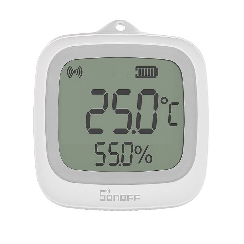 SNZB-02WD ZigBee IP65 LCD Ekranlı Akıllı Sıcaklık ve Nem Sensörü - 2
