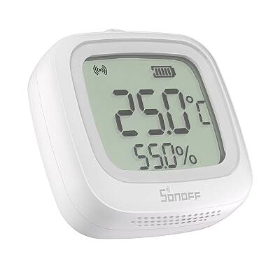 SNZB-02WD ZigBee IP65 LCD Ekranlı Akıllı Sıcaklık ve Nem Sensörü - 3