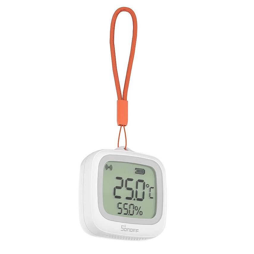 SNZB-02WD ZigBee IP65 LCD Ekranlı Akıllı Sıcaklık ve Nem Sensörü - 5