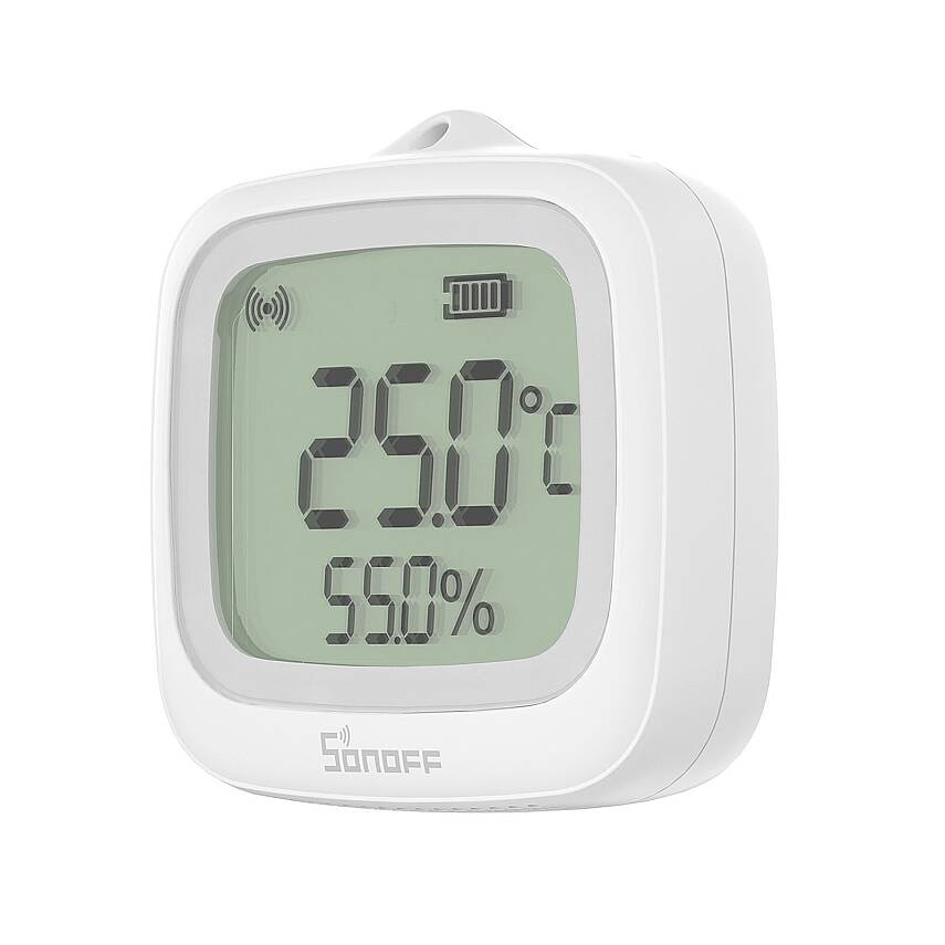 SNZB-02WD ZigBee IP65 LCD Ekranlı Akıllı Sıcaklık ve Nem Sensörü - 4