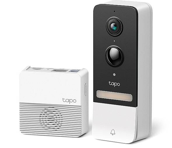 Tapo Akıllı ve Pilli Görüntülü Kapı Zili | Tapo D230S1 - 1