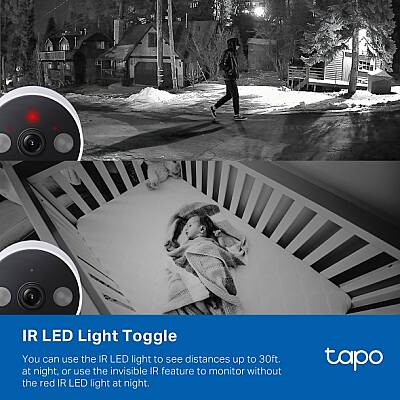 Tapo İç/Dış Mekan Ev Güvenliği Wi-Fi Kamerası | Tapo C120 - 5