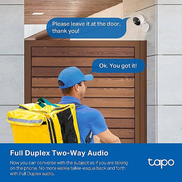 Tapo İç/Dış Mekan Ev Güvenliği Wi-Fi Kamerası | Tapo C120 - 6