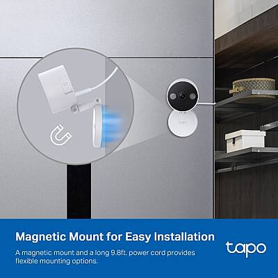 Tapo İç/Dış Mekan Ev Güvenliği Wi-Fi Kamerası | Tapo C120 - 8