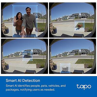 Tapo Video Kapı Zili Kamerası | Tapo D235 - 4