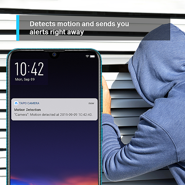 Yatay ve Dikey Ev Güvenlik Wi-Fi Kamerası | TC70 - 6