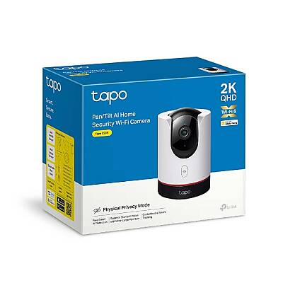Yatay/Dikey Hareketli Yapay Zekalı Wi-Fi Güvenlik Kamerası | Tapo C225