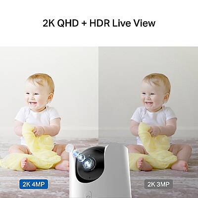 Yatay/Dikey Hareketli Yapay Zekalı Wi-Fi Güvenlik Kamerası | Tapo C225 - 5